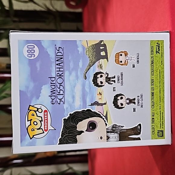 NIB FUNKO POP EDWARD SCISSORHANDS #980 - Picture 5 of 12